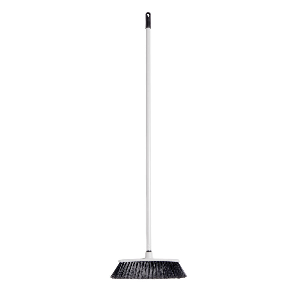 Balai avec manche en acier gris 31,5xH121cm