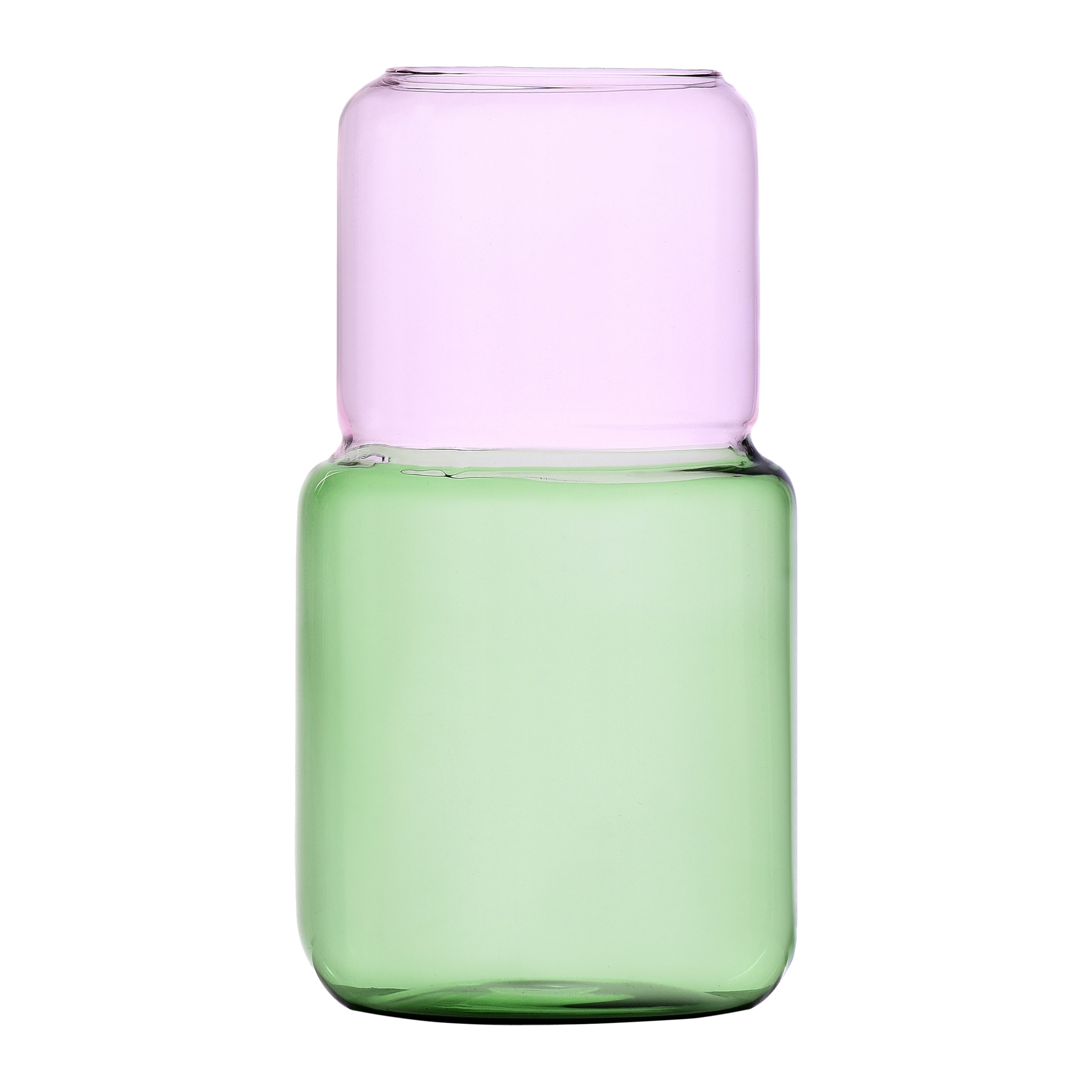 Ichendorf Milano Revolve Vaas H 25 cm - Roze / Groen