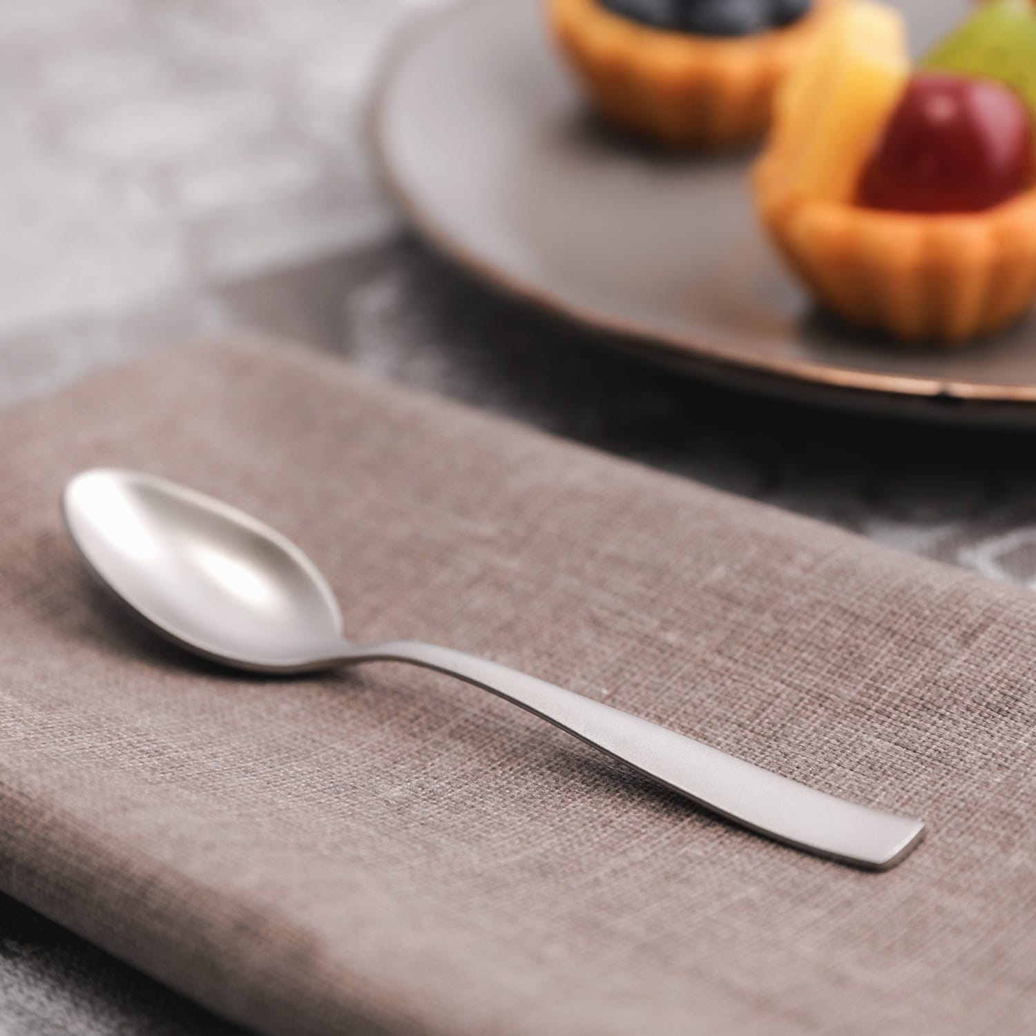 Cucchiaino Infinity in acciaio inox, da 11 cm