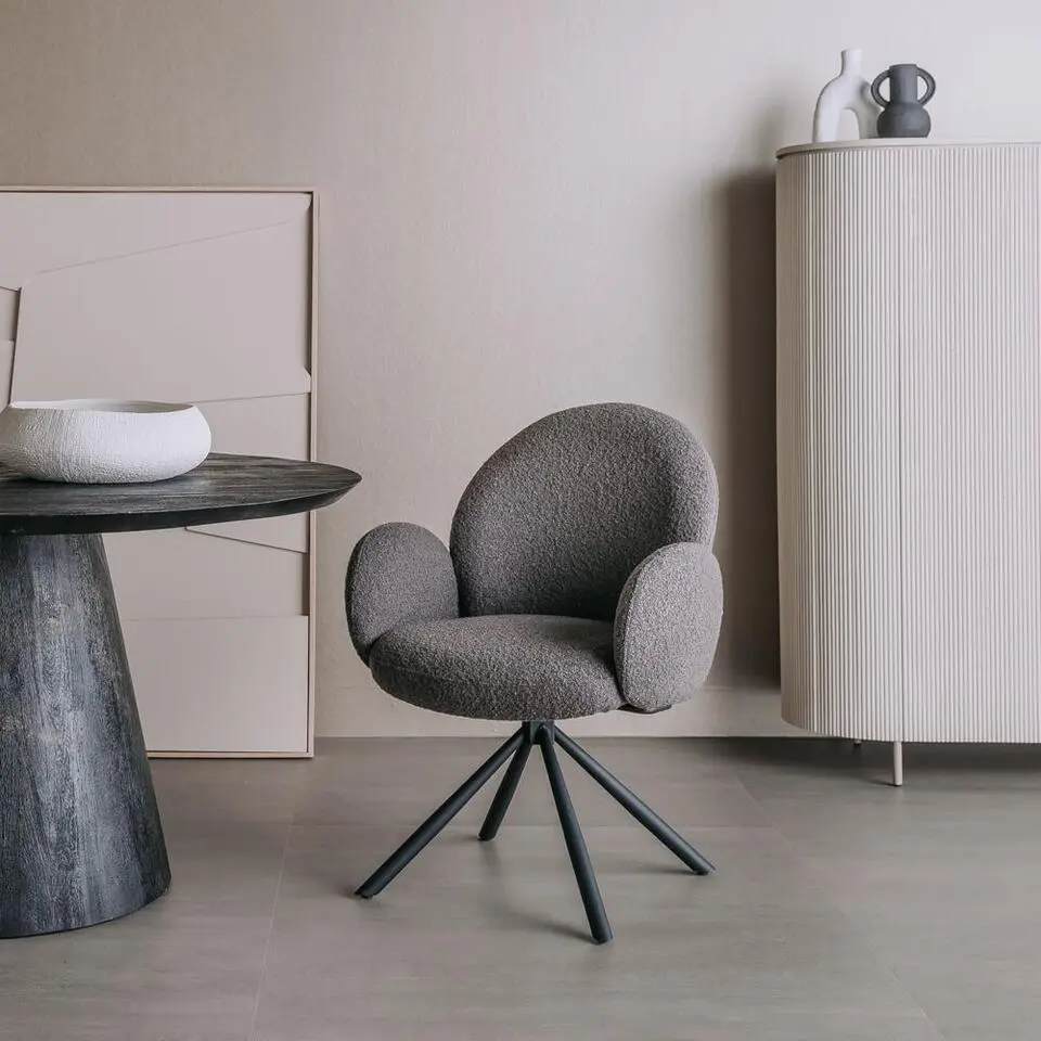 Tower Living - Imola draaibare armstoel - antraciet