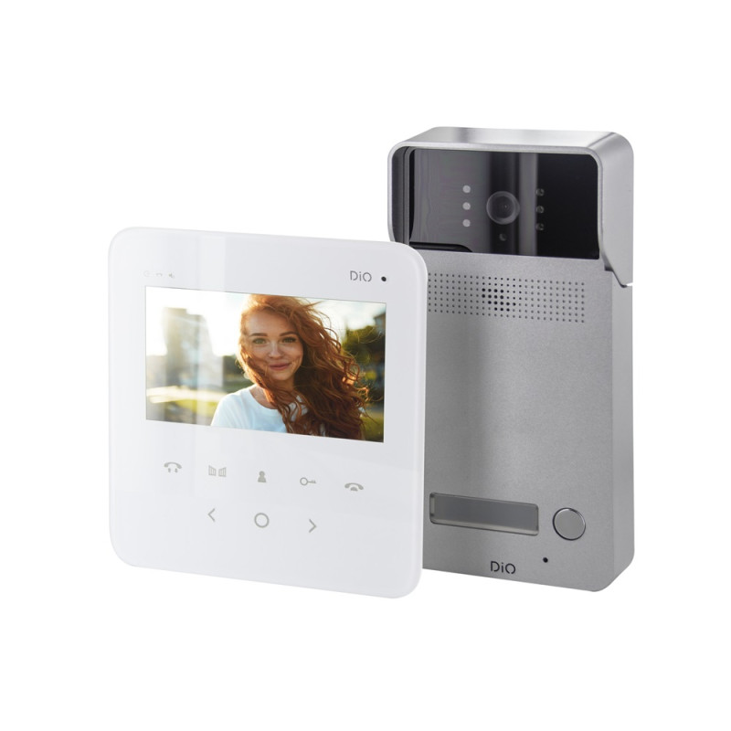 Vidéophone multi-appartements 2 fils 4,3