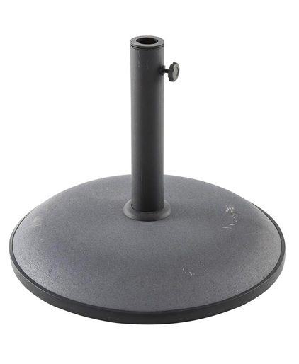 Base para guarda-sol cinza