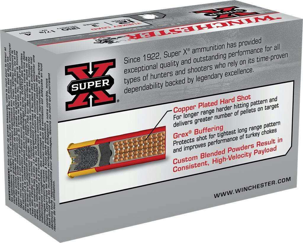 Winchester 12-Gauge 3-in #4 Lead Turkey Shotgun Ammunition, 1-7/8-oz, 10-pk