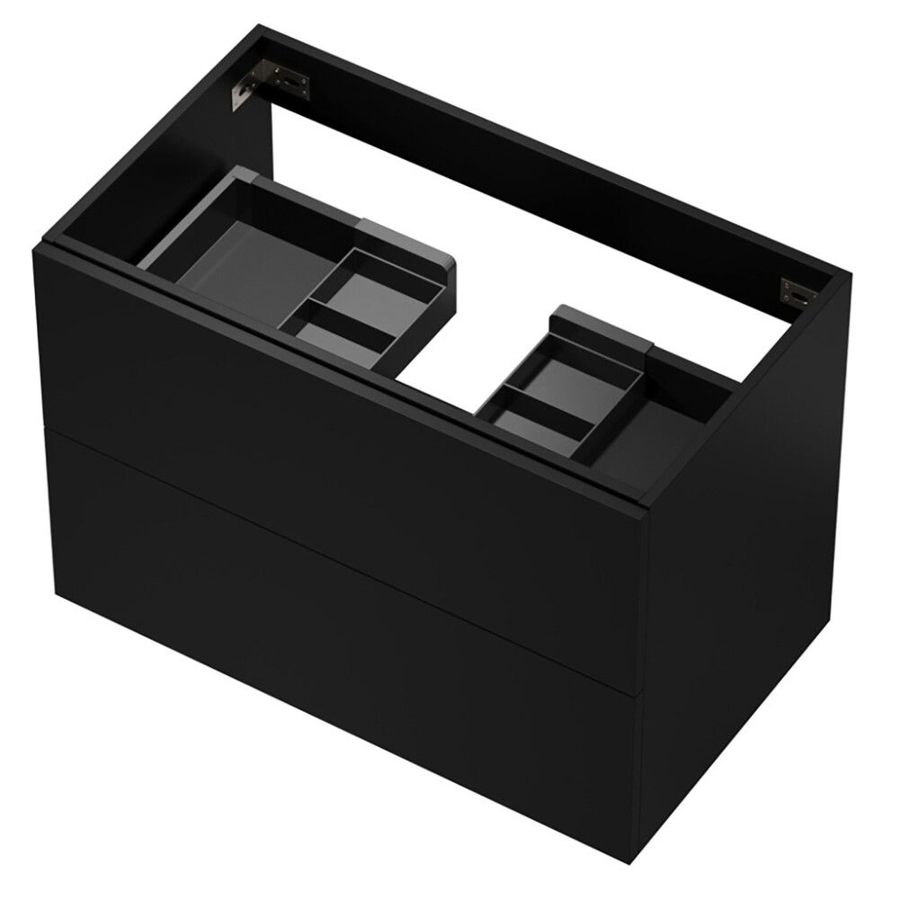 SERVANTSKAP CAMARGUE SKÄRGÅRD SVART 80 CM