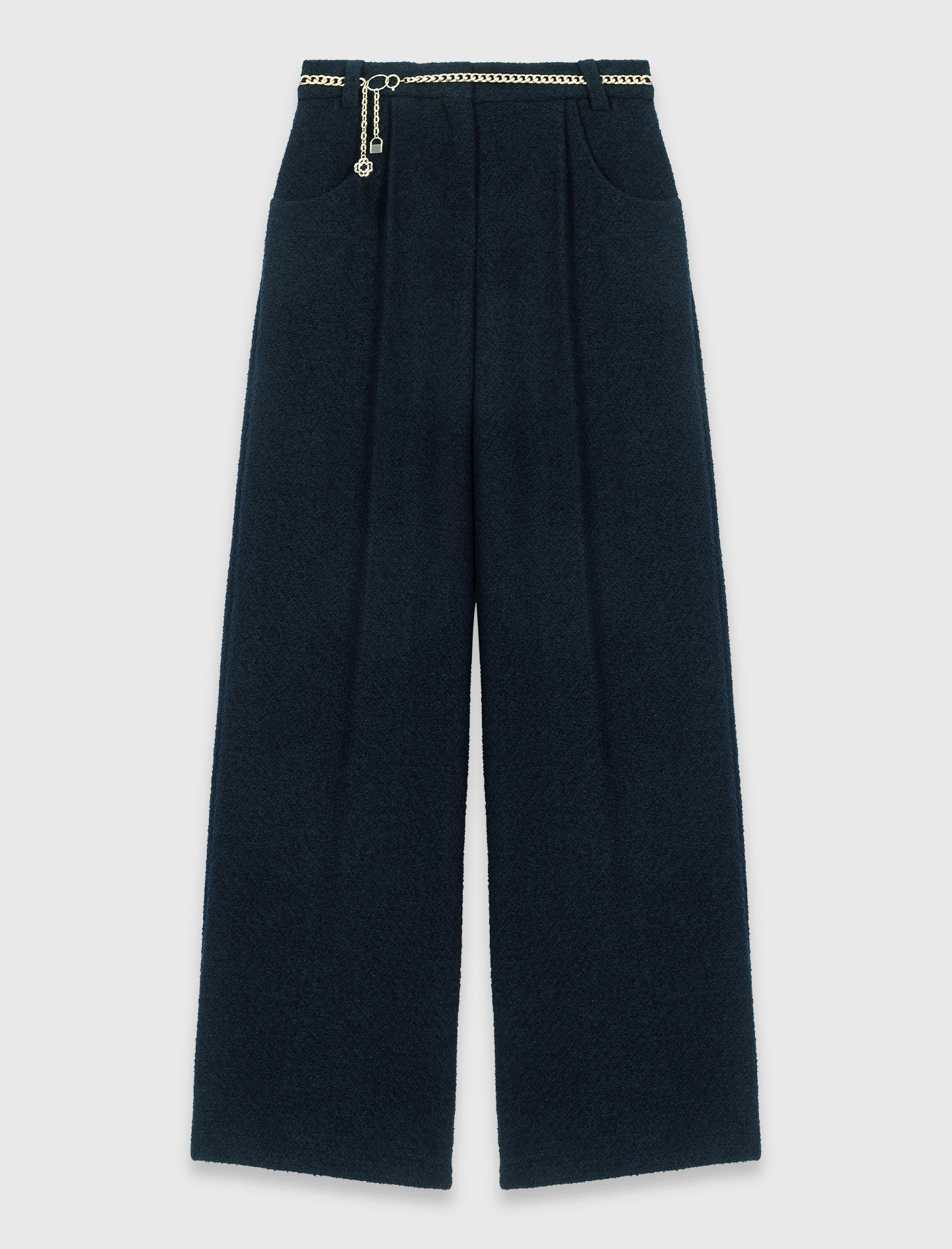 Pantalon en tweed