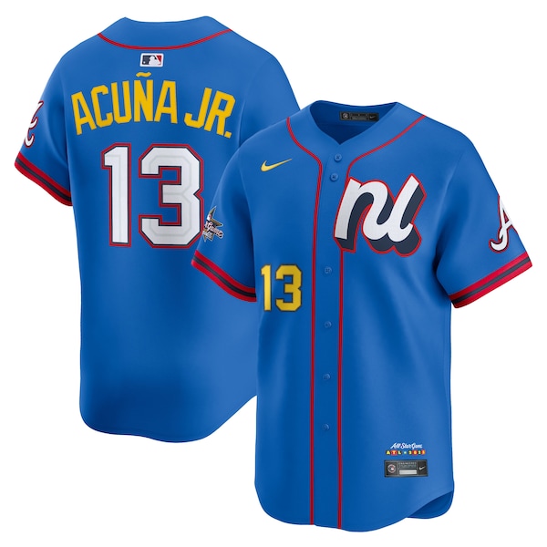 Ronald Acuña Jr. National League Nike 2025 All-Star Edition Limited Player Jersey - Blue
