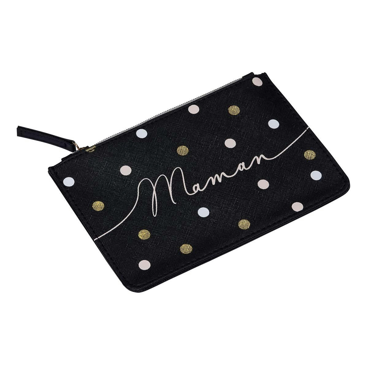 - Pochette maman à pois