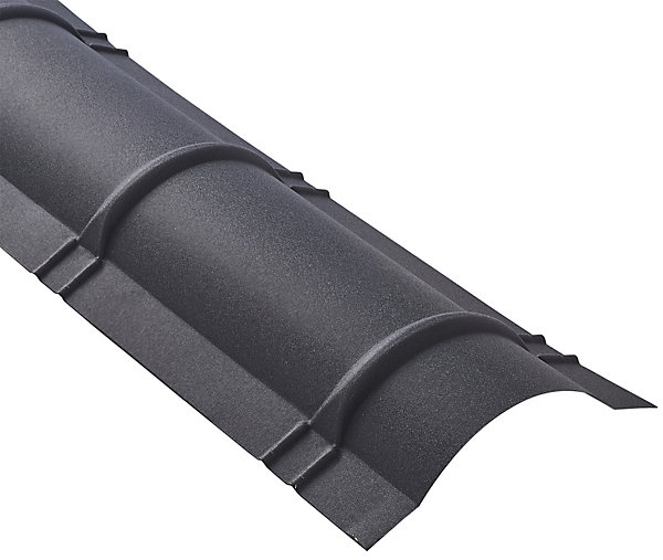 Faitière bipente tuile anthracite - Sedpa France