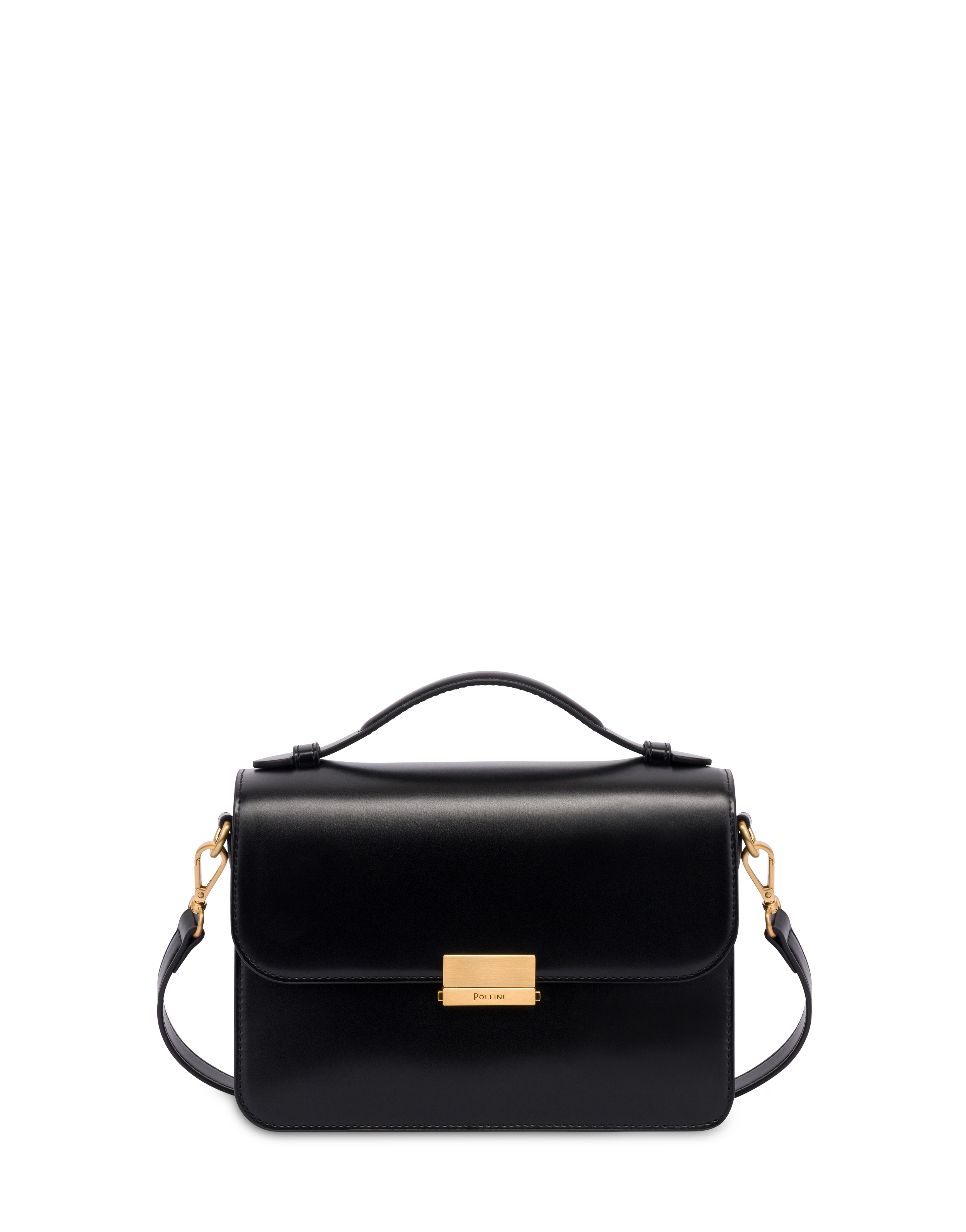 Crossbody Bag Aurora In Plain Pu Nero