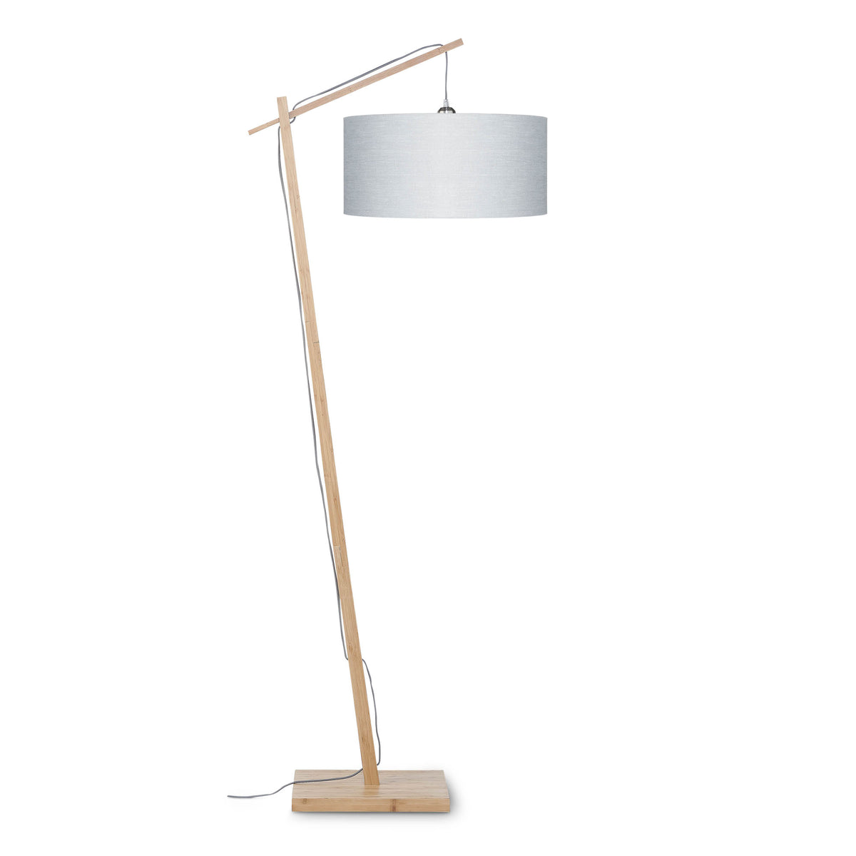 GOOD&MOJO vloerlamp Andes - grijs - Ø47cm