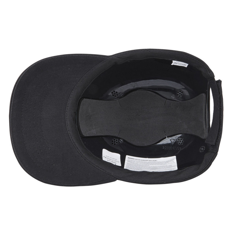 Casquette de protection avec coque noire WOLFCRAFT