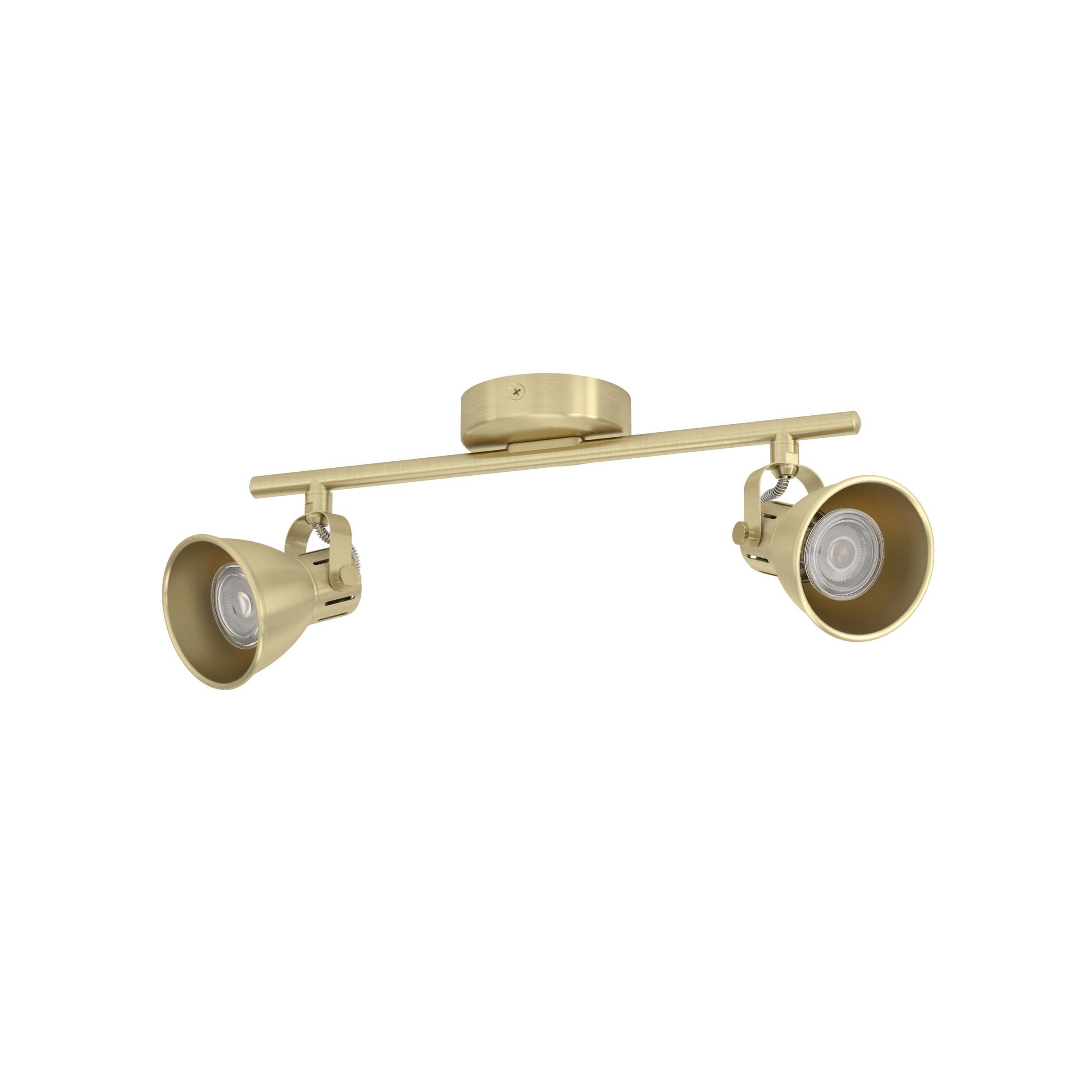 EGLO spot Seras - gu10 - 2 lichts - 37 cm - goud
