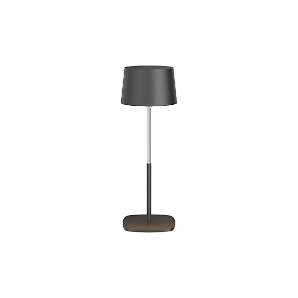 Lampe de table EDO BELI LED 0,5 W noire avec batterie 600 mAh IP54 lumière chaude 50 lm hauteur réglable BELI EDO