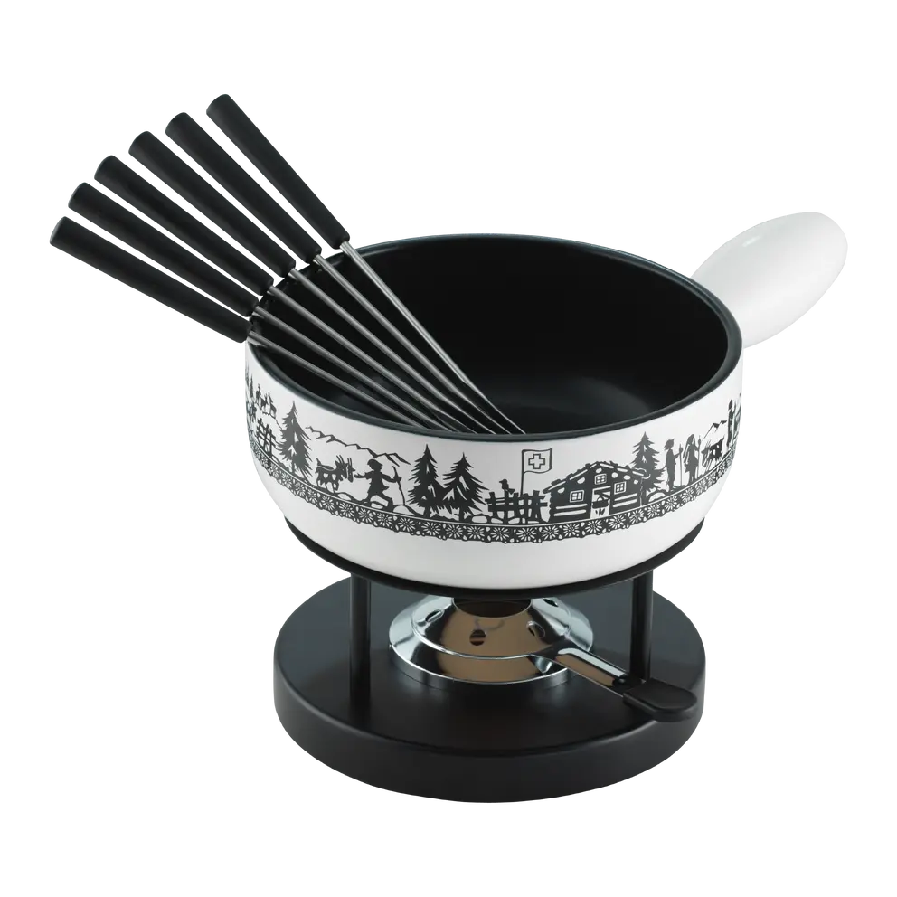 Fondue-Set Alpweide