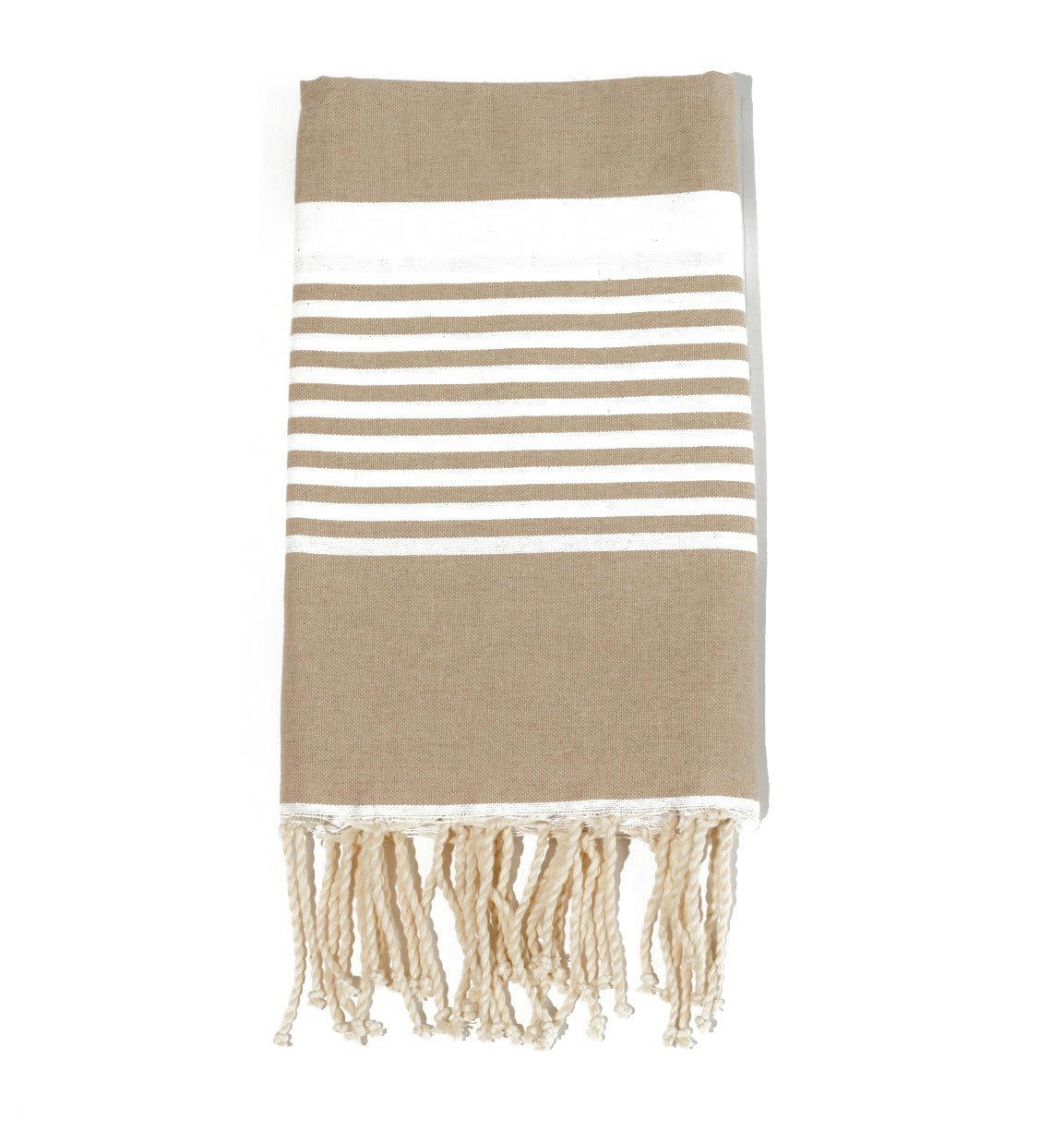 - Fouta en coton 100x200cm beige