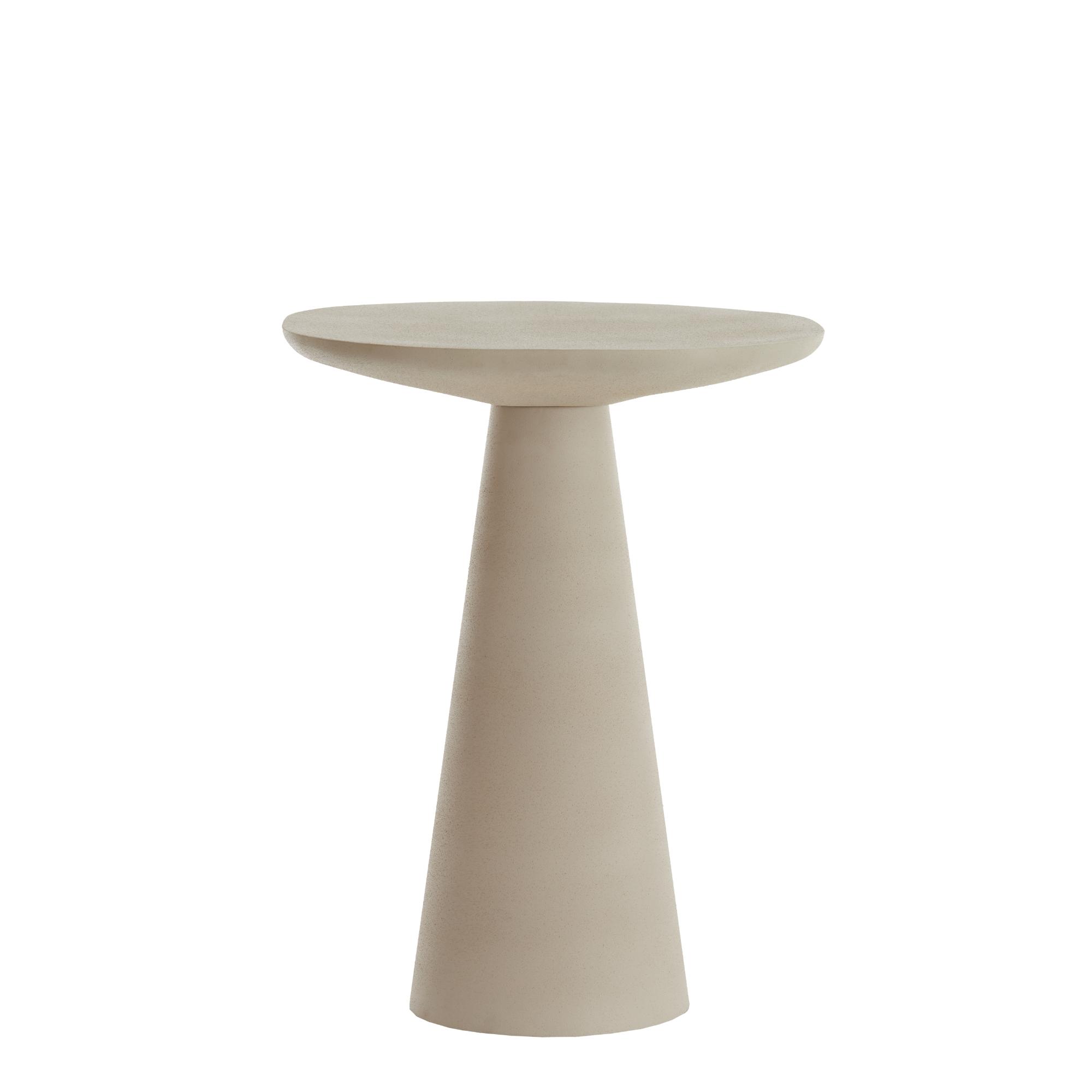 Light & Living bijzettafel Abala - beige - 45x45x59cm
