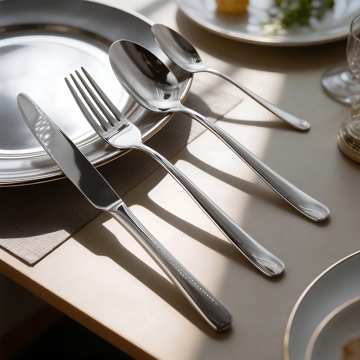 Set 4 posate in acciaio inox Masterpro Foodies Collection