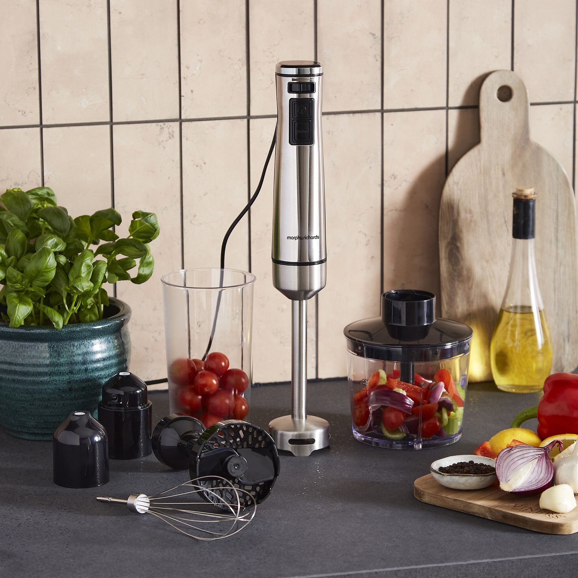 Morphy Richards Hand Blender Set with Masher