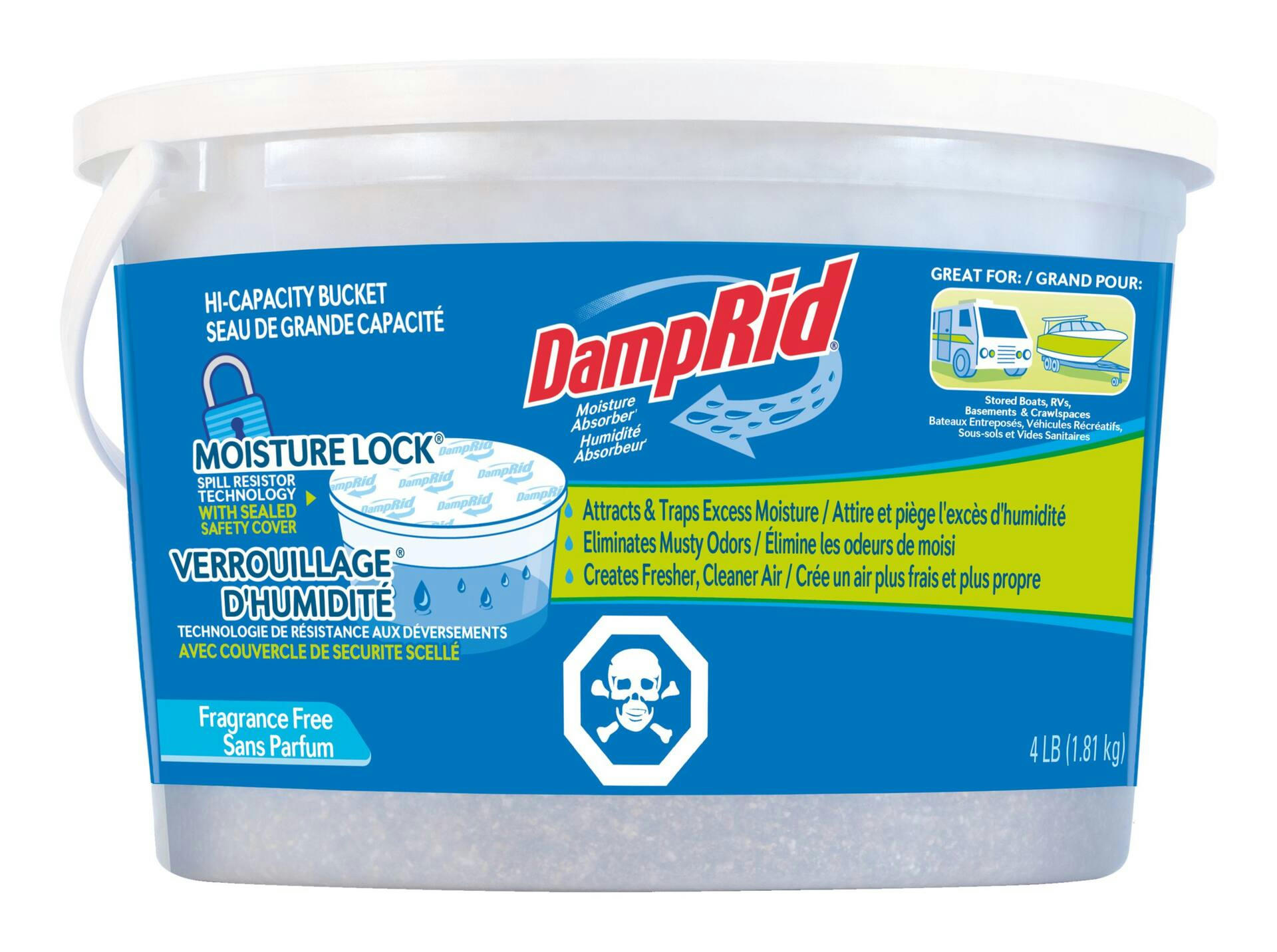 DampRid Hi-Capacity Moisture Absorber Bucket
