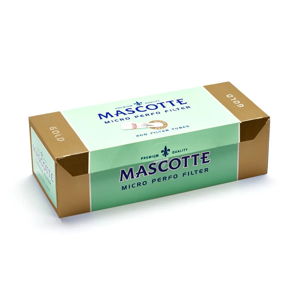 Mascotte Filter Tubes Gold