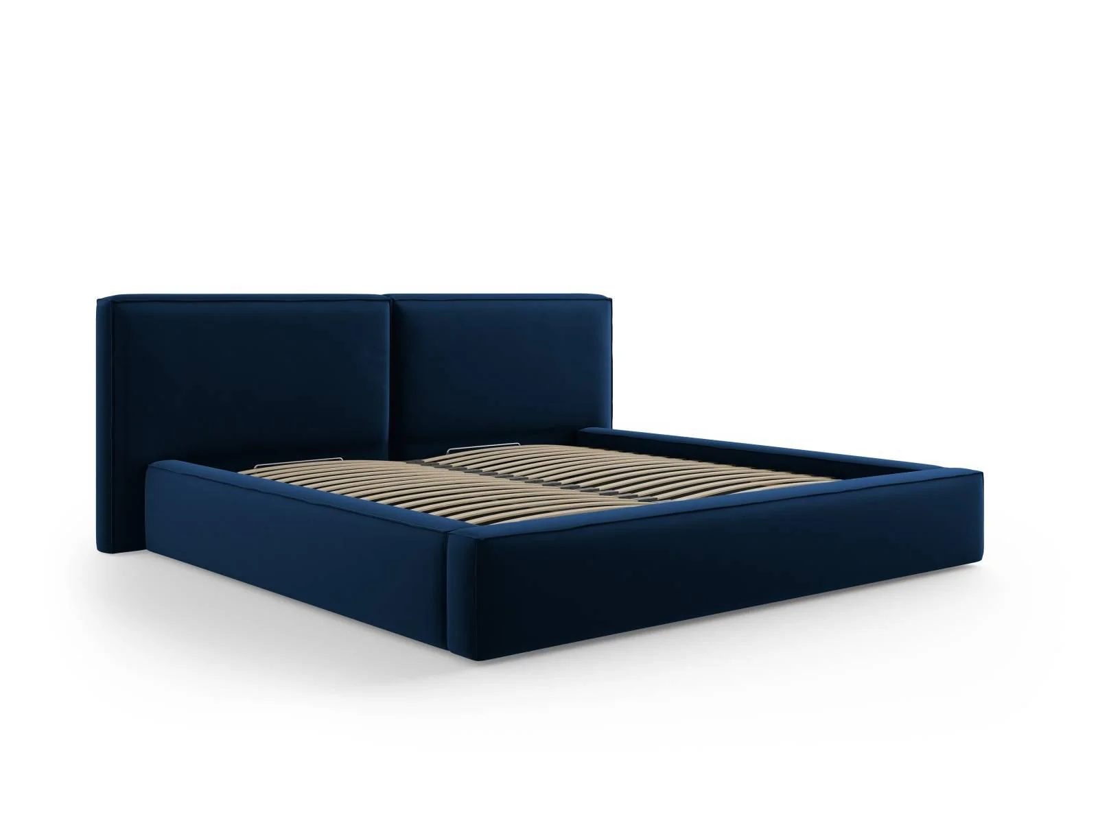 Bedframe Jodie met opbergruimte velvet 200 x 200 cm