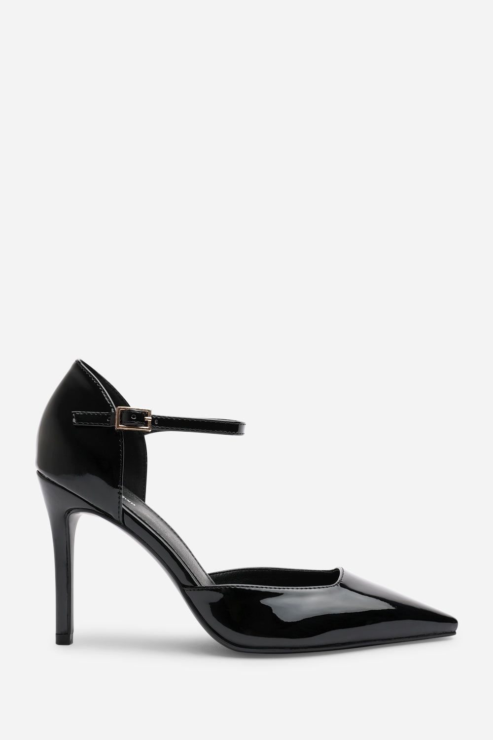 Where's That From Winnie' Pointed Toe Stilleto Court Heeled Shoe with Buckle Strap