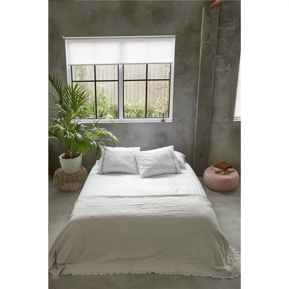 Walra - Dekbedovertrek Timeless Chic - 200x220 cm - Wit