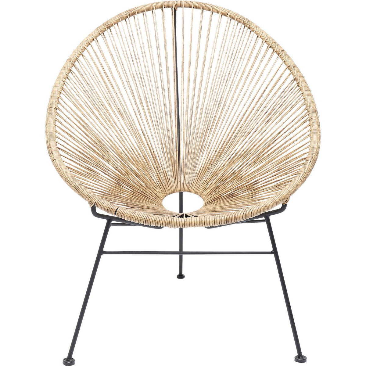 Kare Design Tuinfauteuil Spaghetti natuur