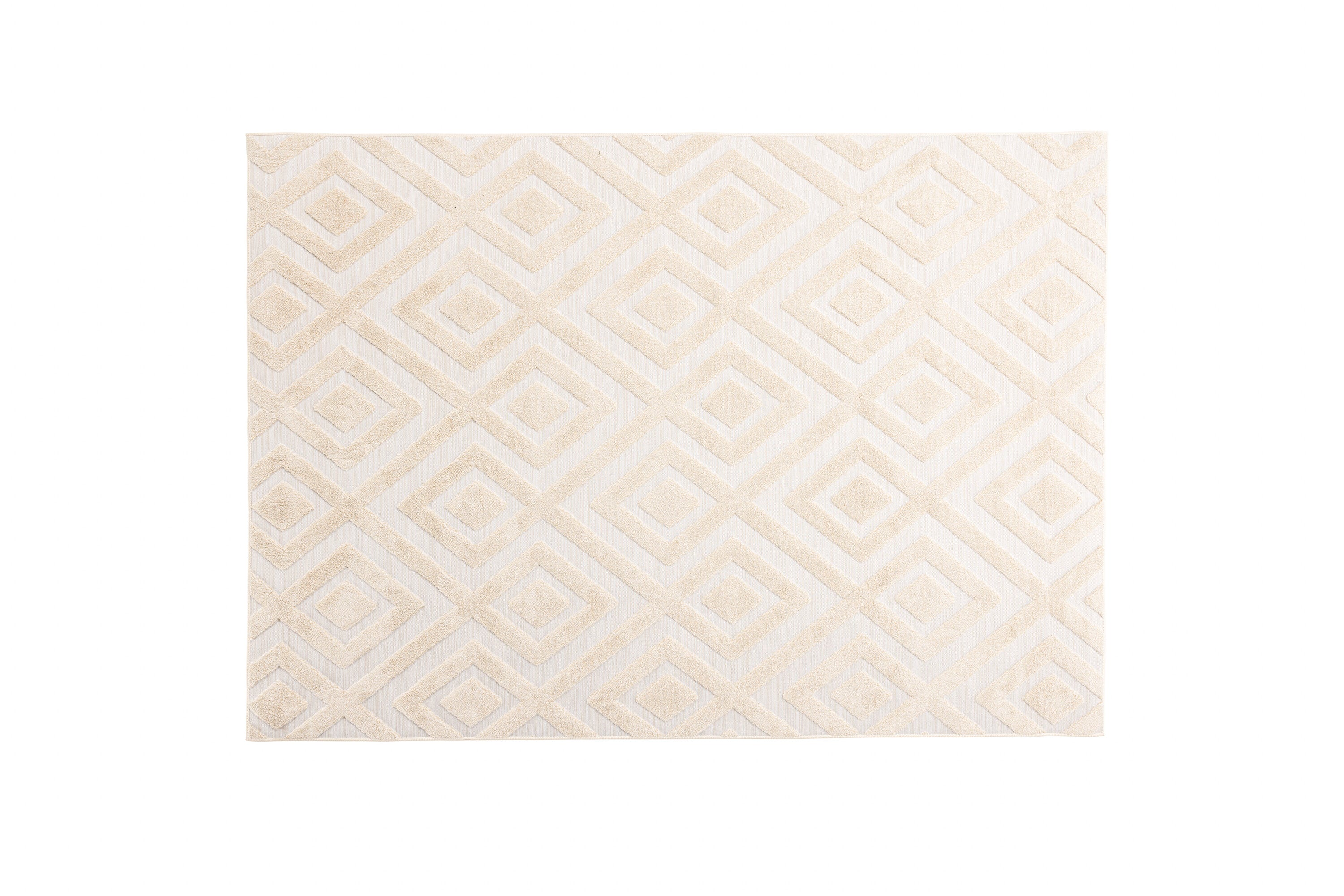 Rebellenclub Vloerkleed Huria - beige - 230 x 160 cm