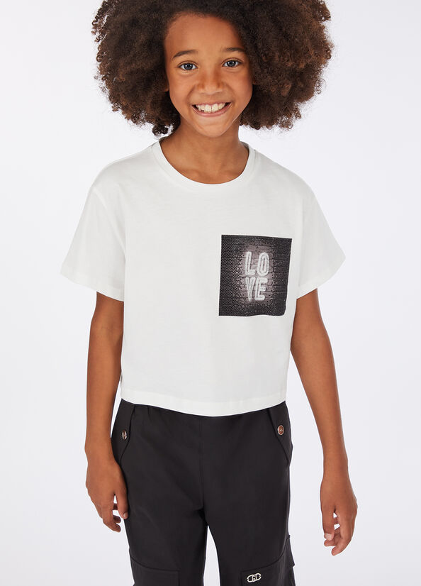 T-shirt con stampa