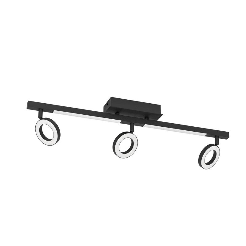 Spot LED Cardillio 2 noir 3 x 3,2 W et 2 x 3,3 W EGLO