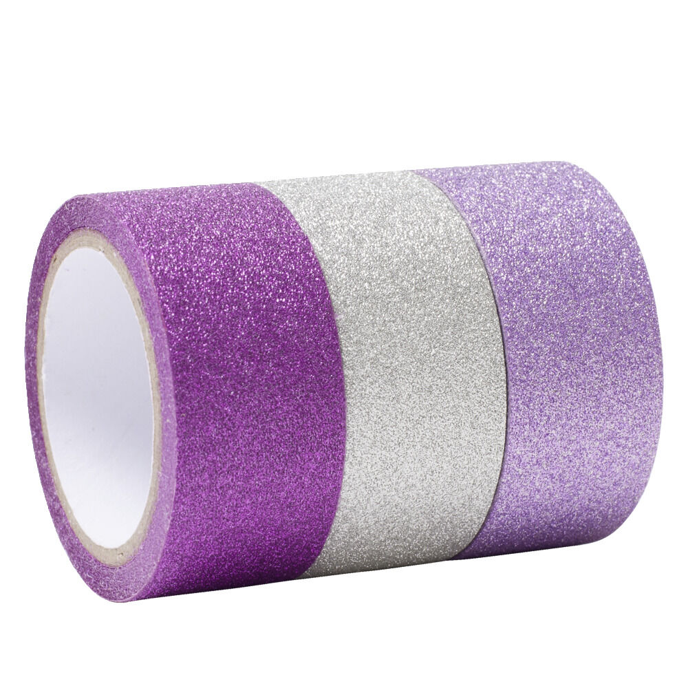 Rouleau adhésif kraft créatif 9x12xH3cm x3 (2 modèles)