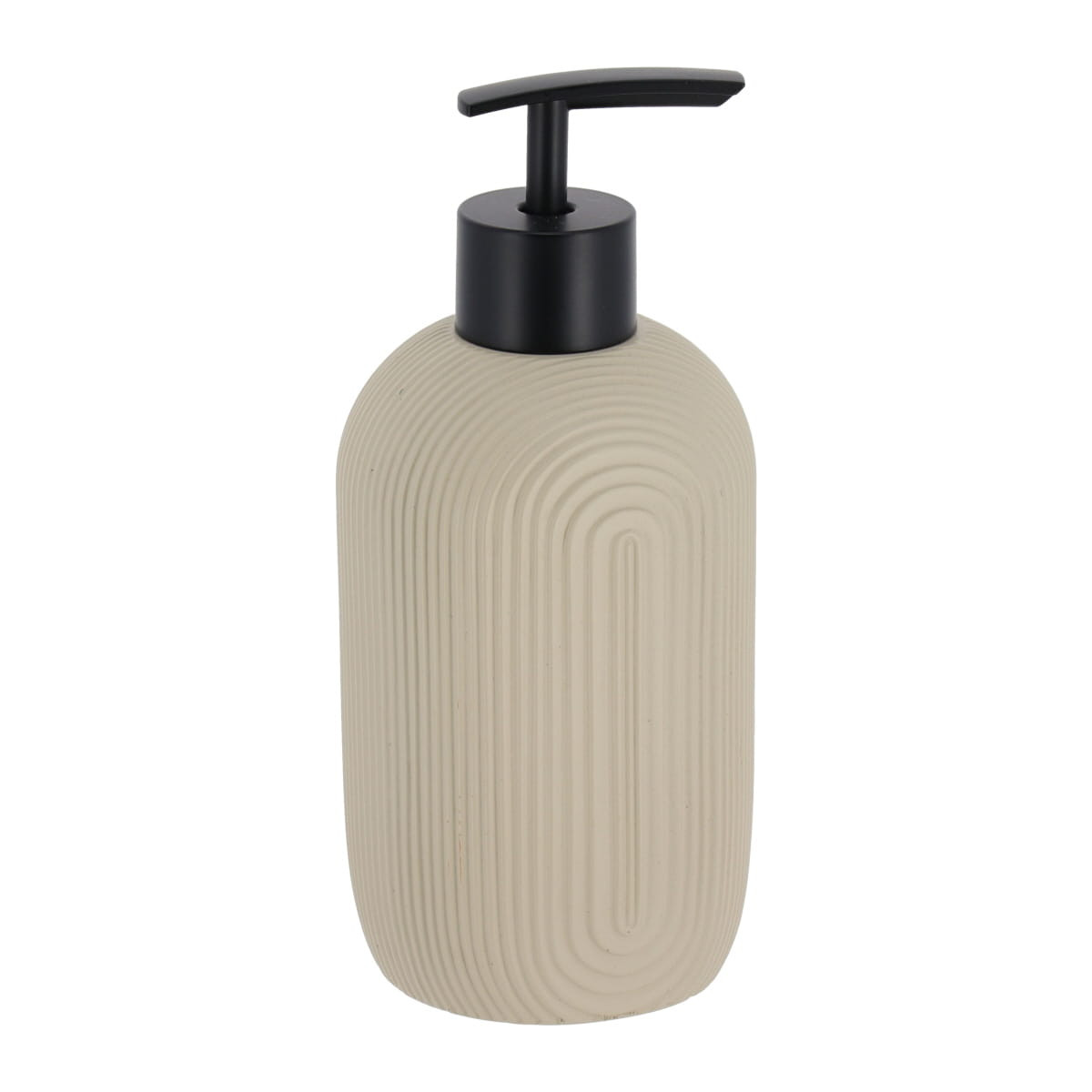 Dozownik na mydło Elya beżowy 400 ml ozdobny
