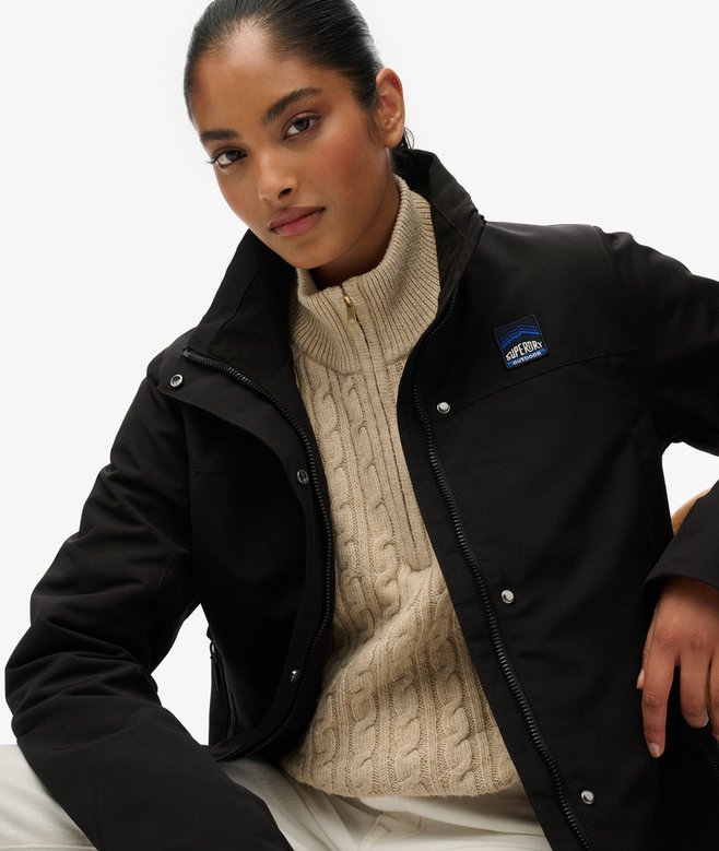Non Hooded Shell Jacket