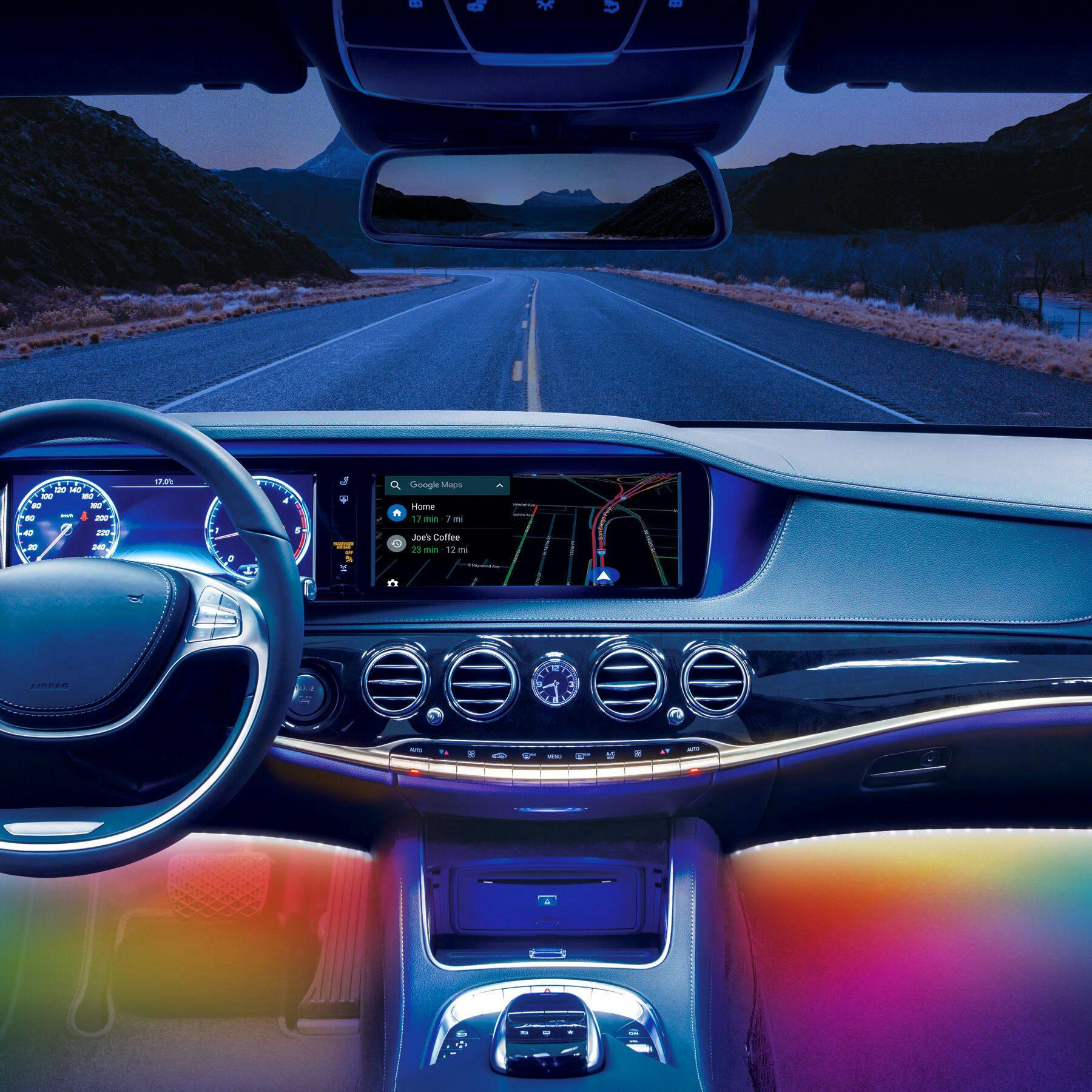 Merkury RGBIC LED Light Strip with Bluetooth, 2-m