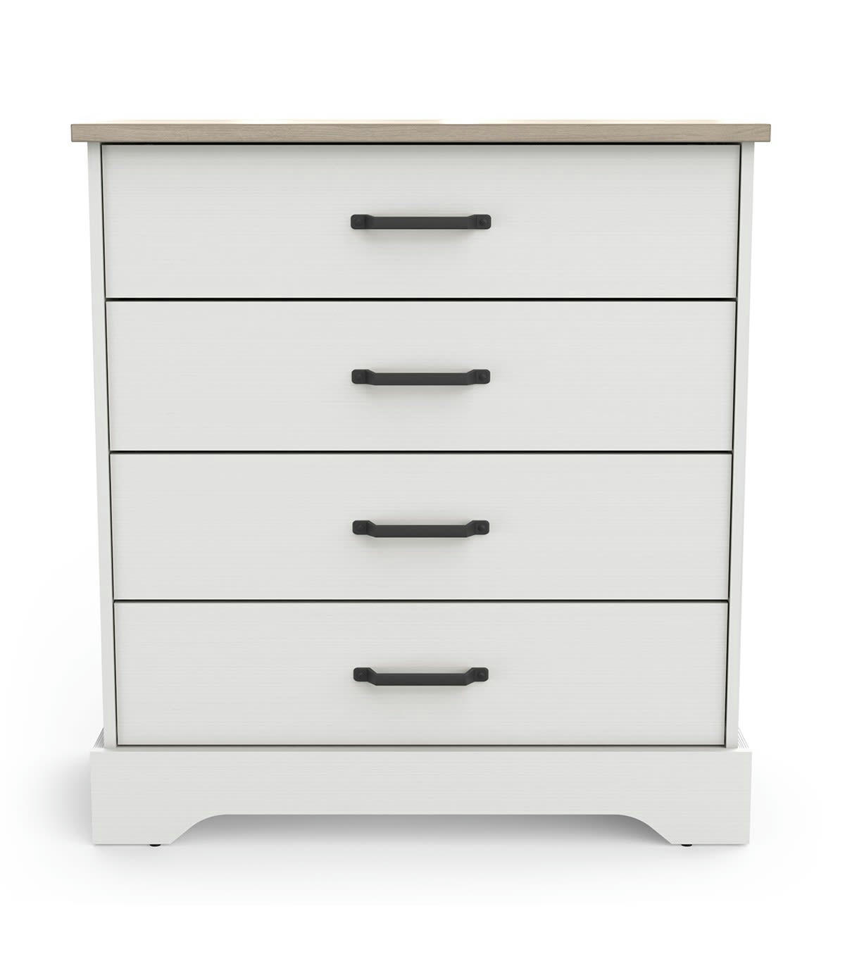 COTTAGE - Commode 4 tiroirs blanche - L84,70 cm