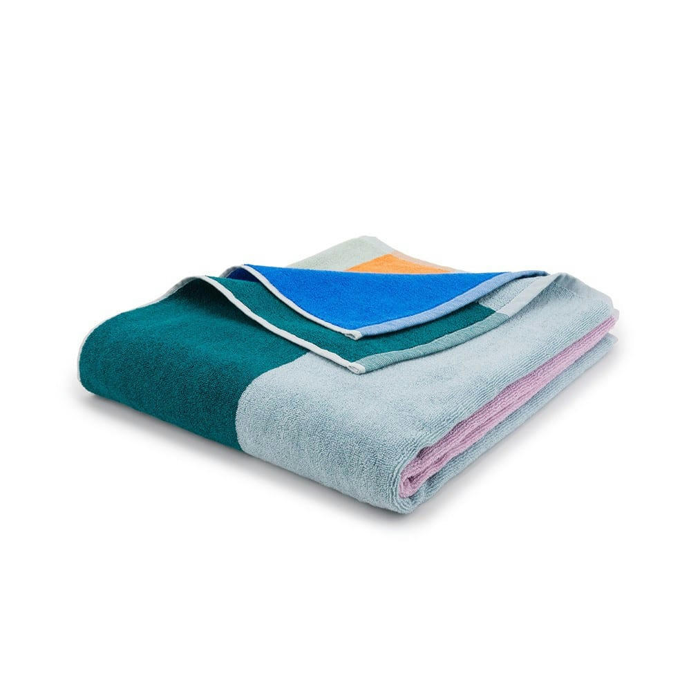 - Serviette de bain coton multicolore