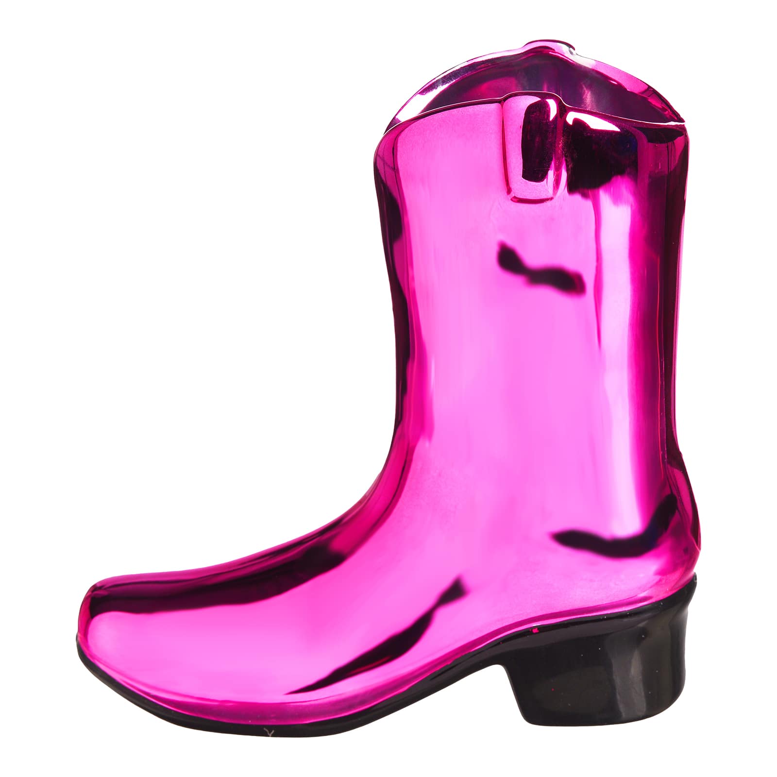 Vase Cowboystiefel Pink,B 220 x H 230 x T 85 mm