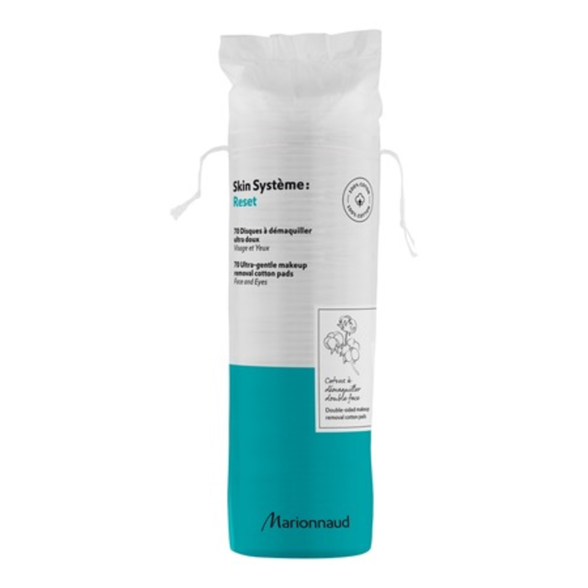 SKIN SYSTÈME RESETDisques à démaquiller ultra doux x70