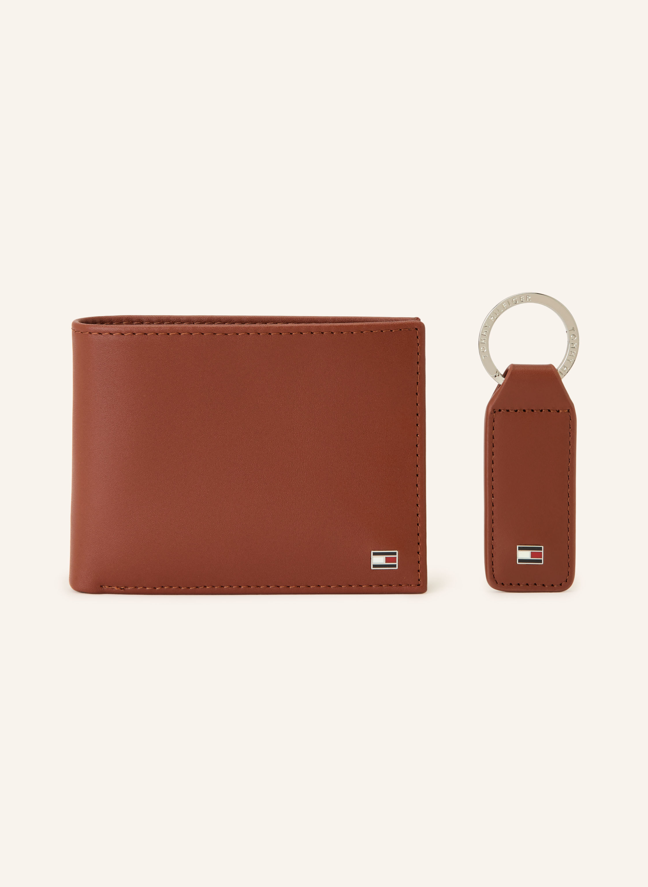 TOMMY HILFIGER Set: Geldbörse und Schlüsselanhänger