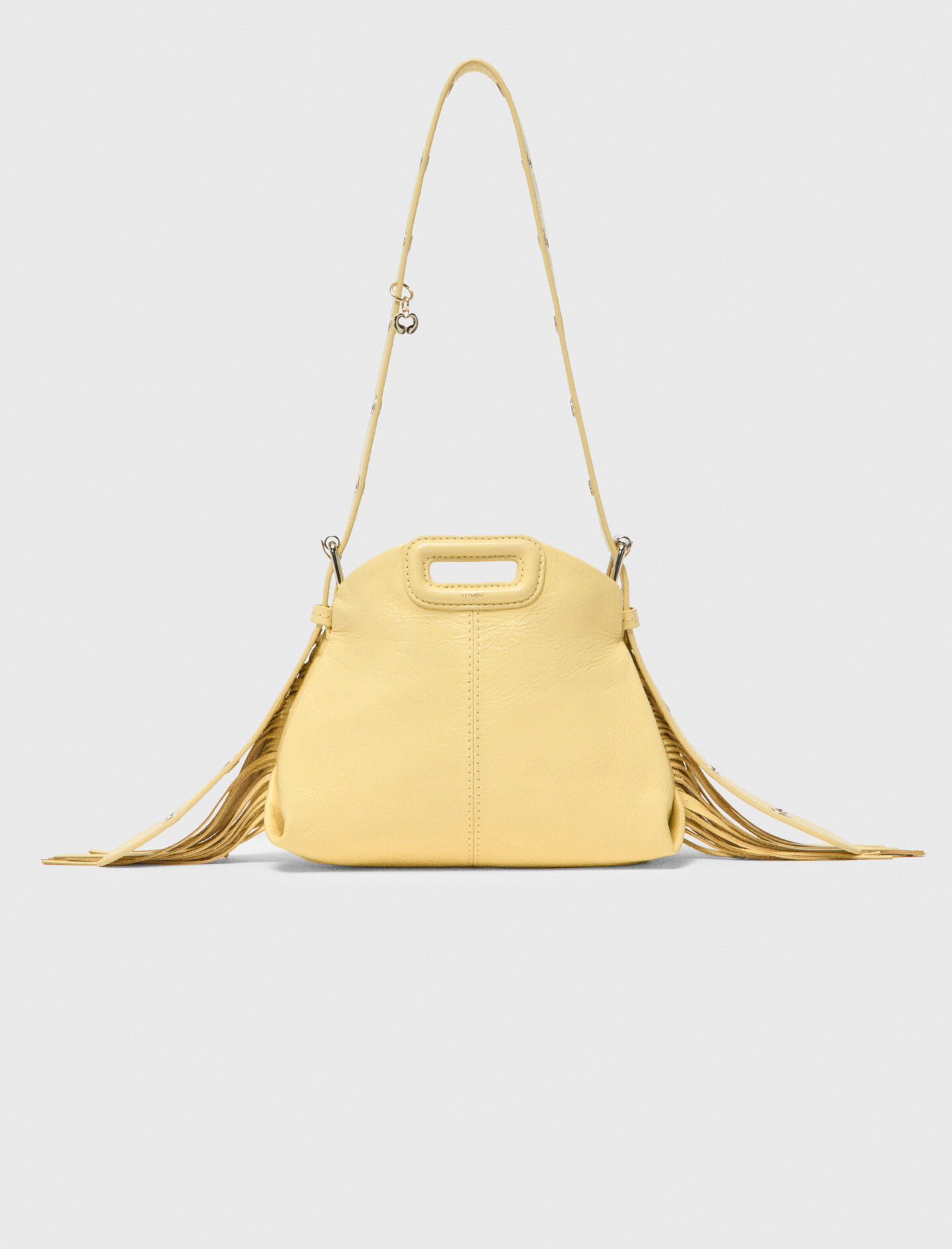 Sac Miss M mini cuir craquelé mat