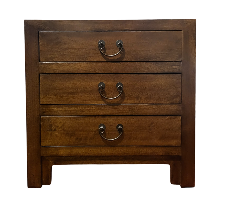 Fine Asianliving Chinees Nachtkastje Bruin Bamboe