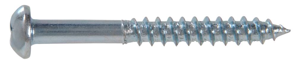 Hillman Round Head Wood Screws, Square Drive, Zinc-Plated, 8 x 1/2-in, Assorted Pack Sizes