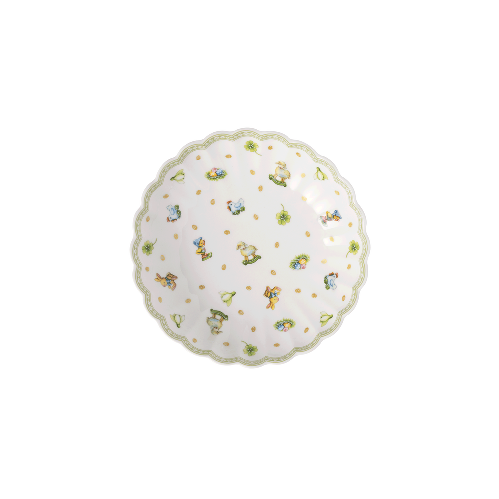Easter Delight Bowl - Green, 5.8 oz, Premium Porcelain