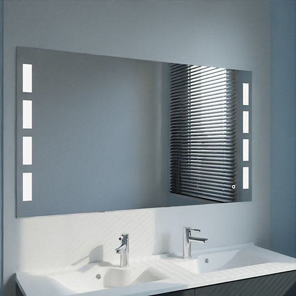 Miroir lumineux antibuée PRESTIGE 140x80 cm
