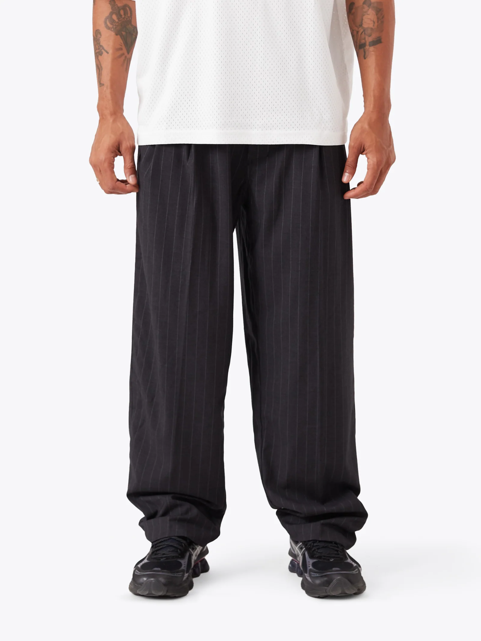 Pinstripe Flow Pant