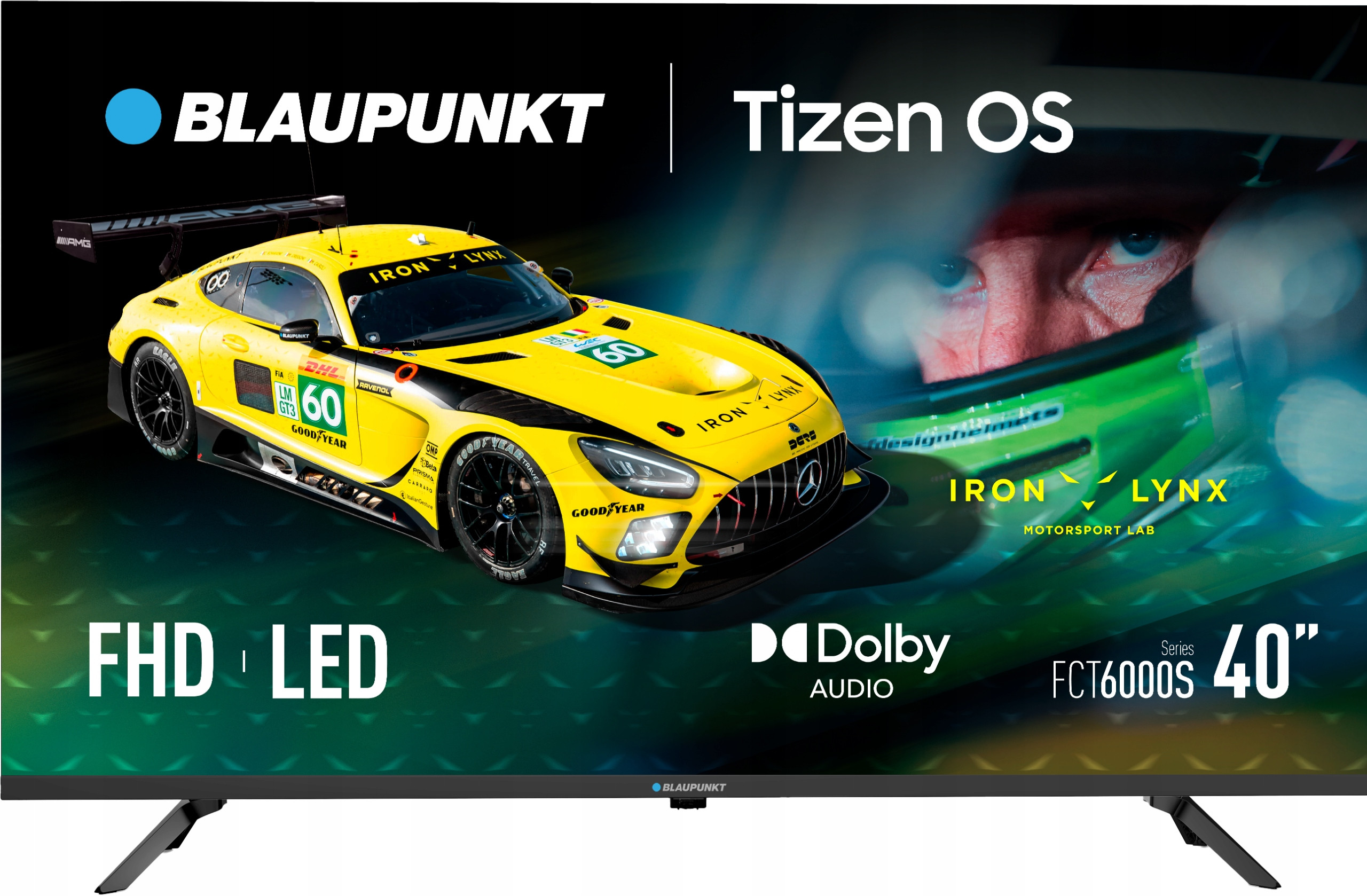 Blaupunkt 40FCT6000S Smart TV Tizen OS 8.0 Full HD Wi-Fi Dolby Digital Plus