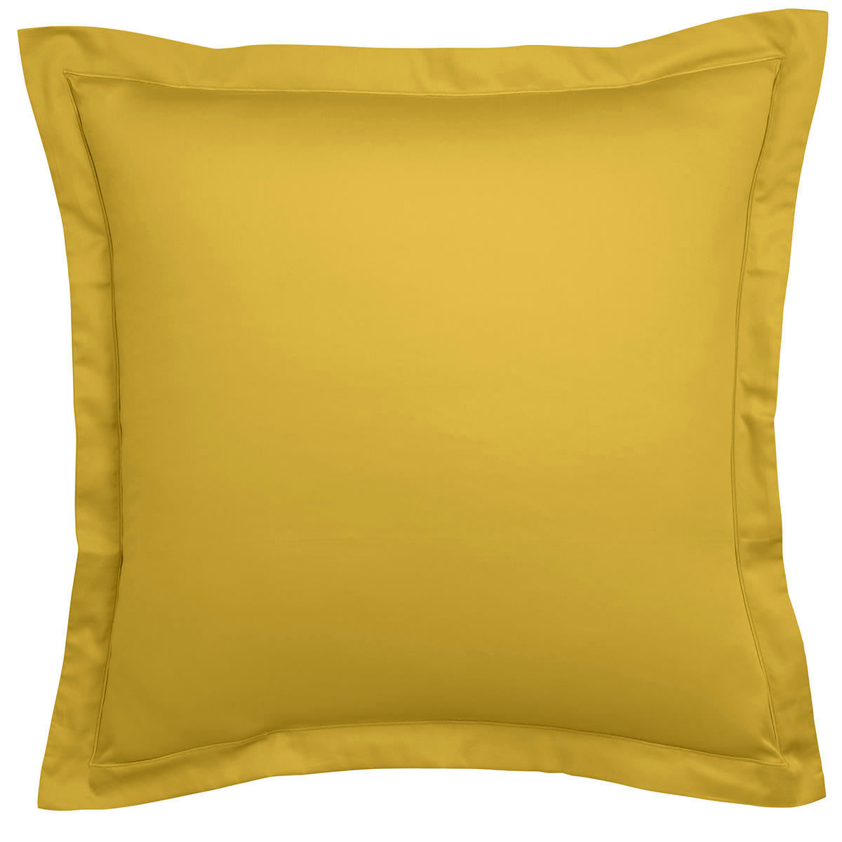 PARTITION - Taie d'oreiller   Satin de coton Coloris Curry 50x75 cm - DODO
