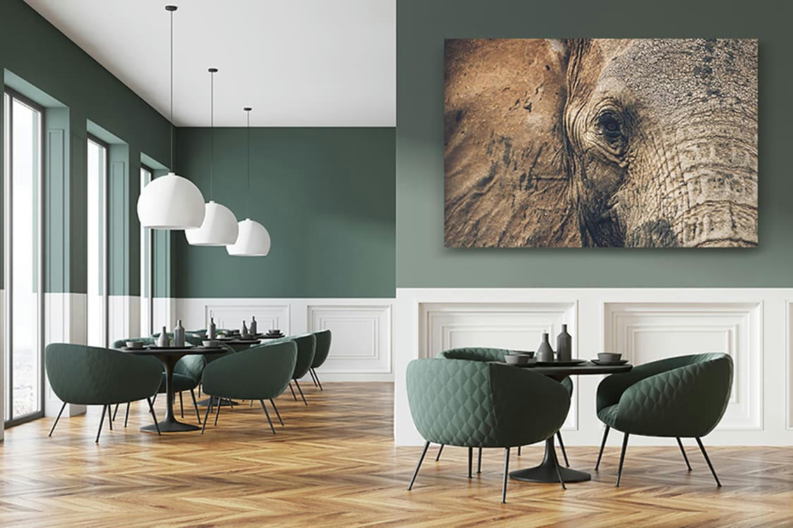 LES YEUX DOUX - Photographie d'art des BestJobers 40x60 cm sur alu
