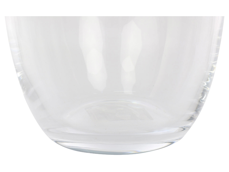 Wazon szklany 35 cm transparentny